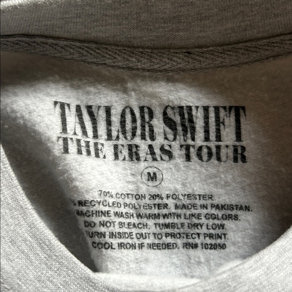 Taylor Swift Gray The Eras Tour Sweater - Picture 2 of 4